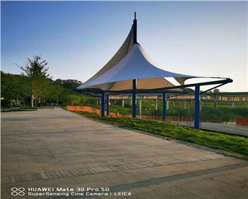 星飛膜結構帶你了解制作膜結構車棚的流程